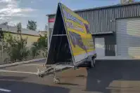 16X5 Tandem Axle Trailers 16X5 Advertising Trailers